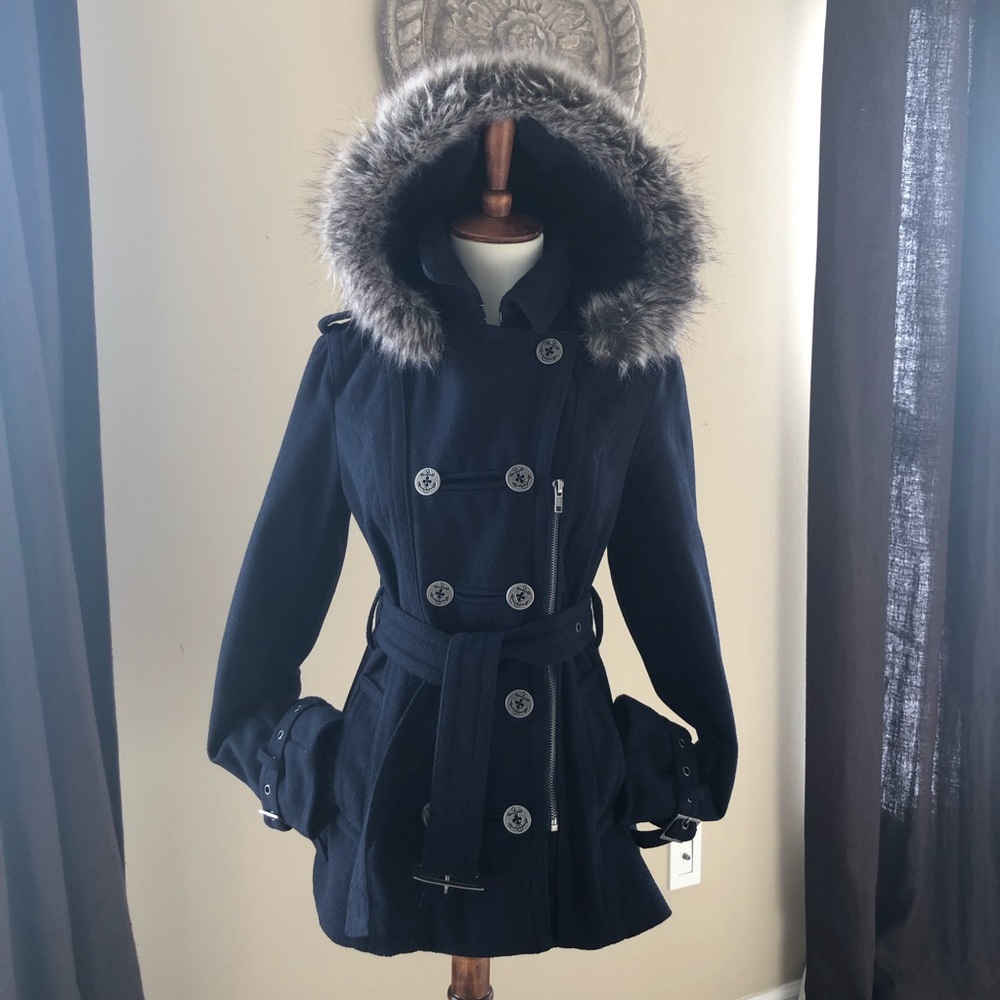 dELIA*S Navy Peacoat S